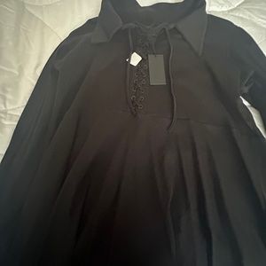 Black Long Sleeve Dress/ Tunic New